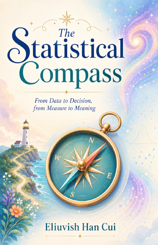 Original cover of The Statistical Compass from the public arXiv manuscript